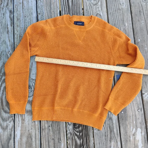Lucky Brand Waffle Sweater Sz S - Picture 2 of 7